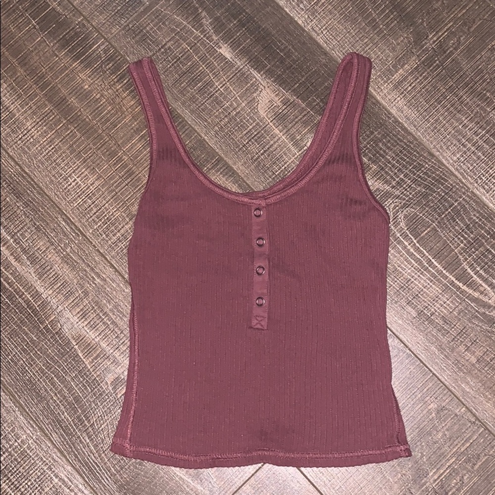 Purple crop top 💜